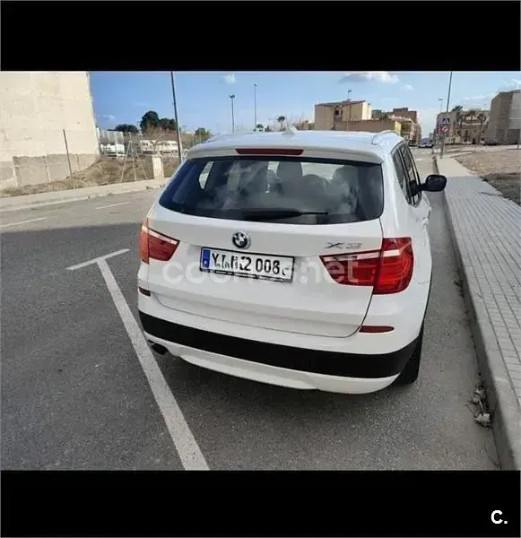 Usado BMW X3 143 CV (105 kW) 2013 Blanco SUV