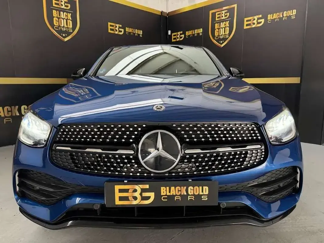 Usado Mercedes GLC300e 306 CV (225 kW) 2021 Azul SUV