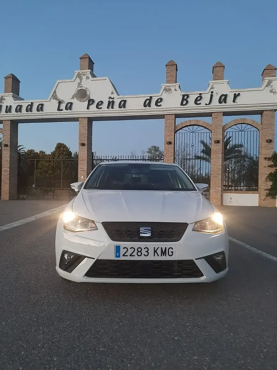 Usado Seat Ibiza FR 95 CV (69 kW) 2018 Blanco Utilitario