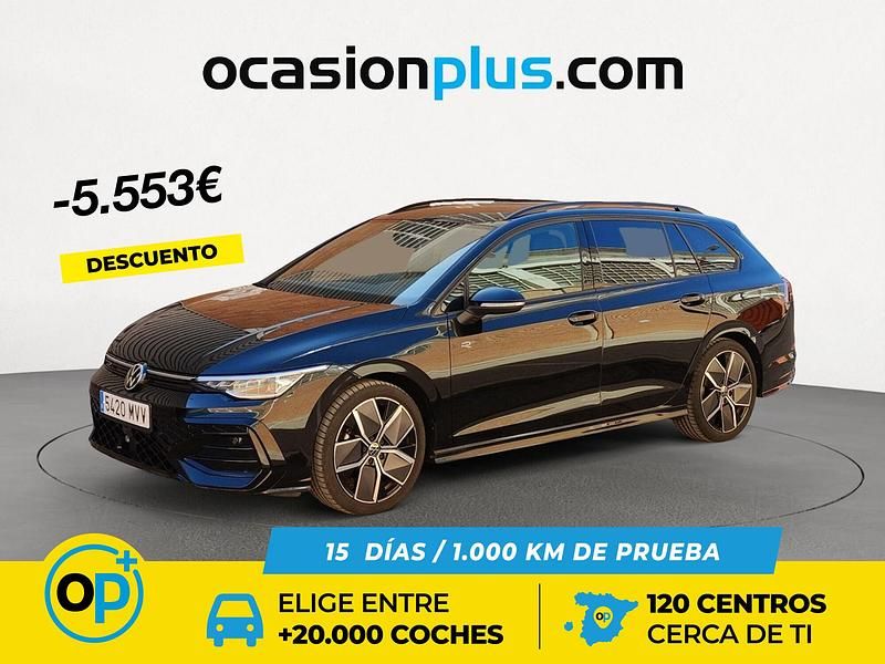 Usado VW Golf VIII R-line 150 CV (110 kW) 2024 Negro Familiar