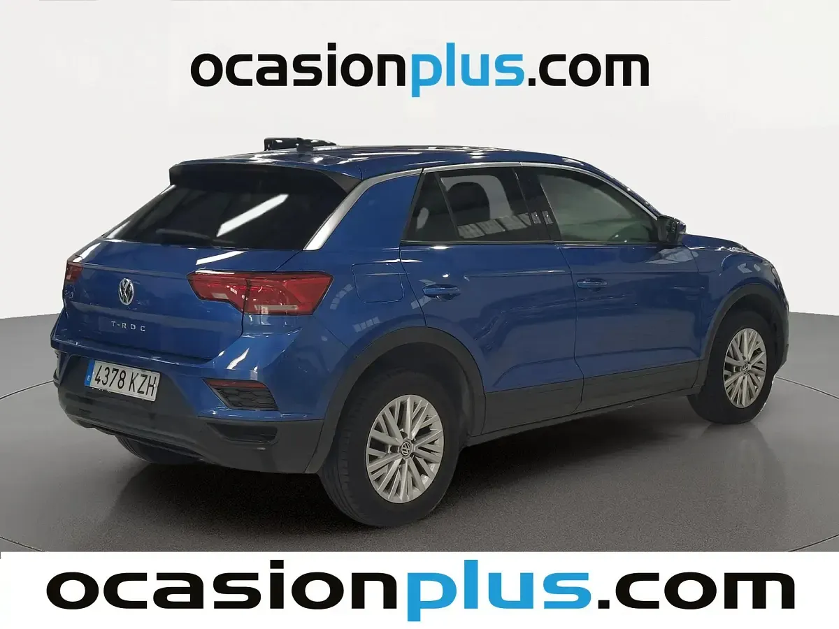 Usado VW T-Roc Edition 116 CV (85 kW) 2019 Azul SUV