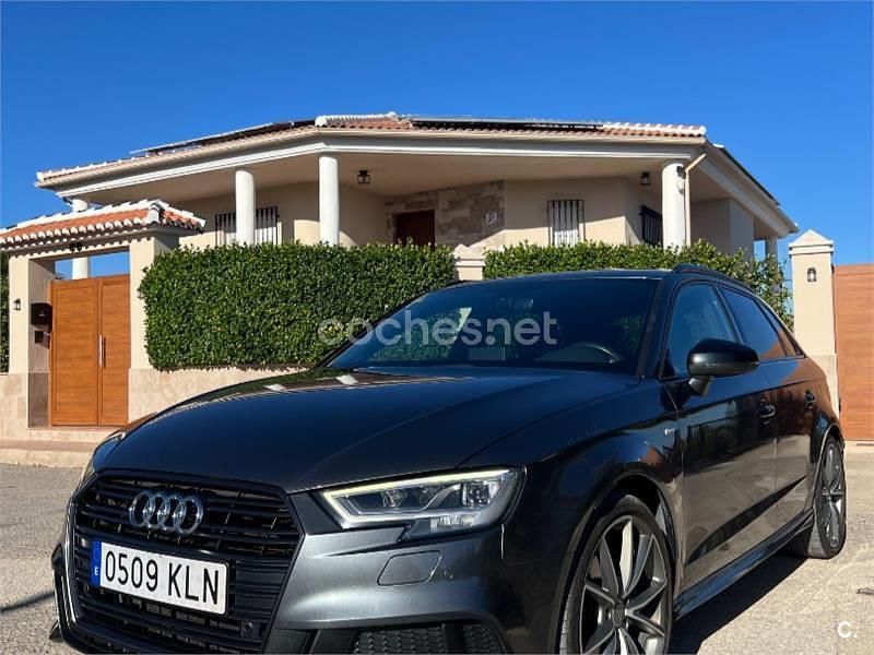 Gris / plata Usado 2018 Audi A3 S-Line Berlina | 21.390 € (Precio justo) - Imagen 1/4