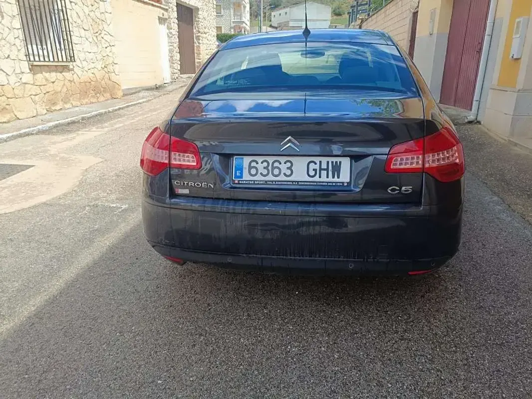 Usado Citroën C5 Exclusive 136 CV (100 kW) 2008 Gris Familiar