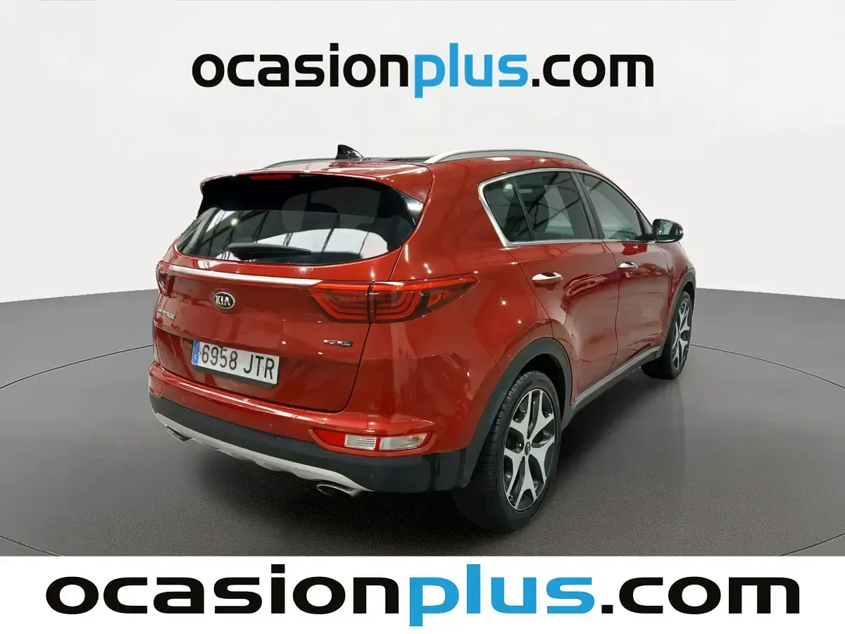 Usado Kia Sportage GT-Line 177 CV (130 kW) 2016 Rojo SUV