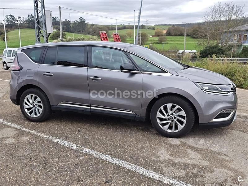 Gris / plata Usado 2017 Renault Espace Zen Monovolumen | 16.900 € (Buen precio) - Imagen 1/4