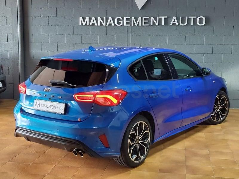 Usado Ford Focus ST-Line 125 CV (91 kW) 2020 Azul Berlina