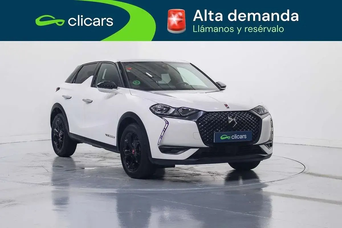 Usado DS Automobiles DS3 Crossback Performance 102 CV (75 kW) 2021 Blanco SUV