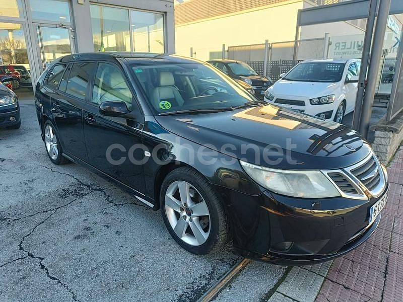 Usado Saab 9-3 Vector 180 CV (132 kW) 2008 Negro Utilitario