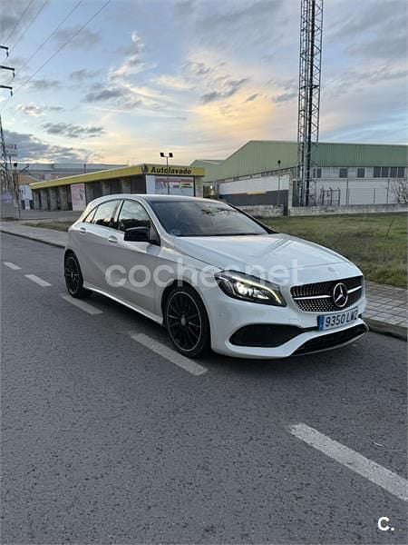 Usado Mercedes A200 AMG line 156 CV (114 kW) 2016 Blanco Berlina