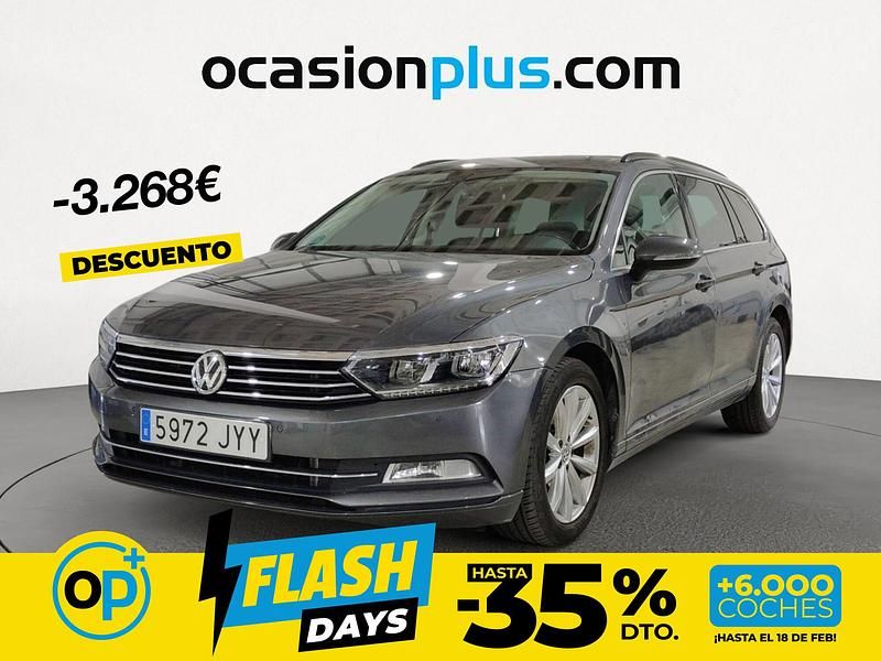 Usado VW Passat Advance 150 CV (110 kW) 2017 Gris Familiar