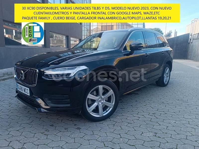 Negro Usado 2023 Volvo XC90 Core SUV | 49.995 € (Precio justo) - Imagen 1/4