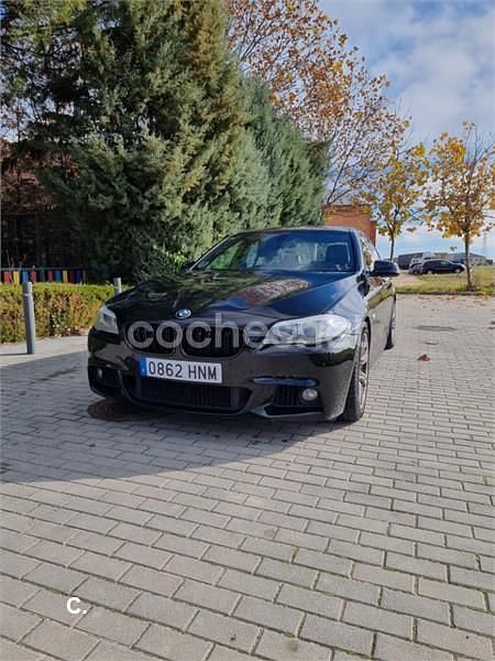 Usado BMW 520 Efficient Dynamics 184 CV (135 kW) 2013 Negro Berlina