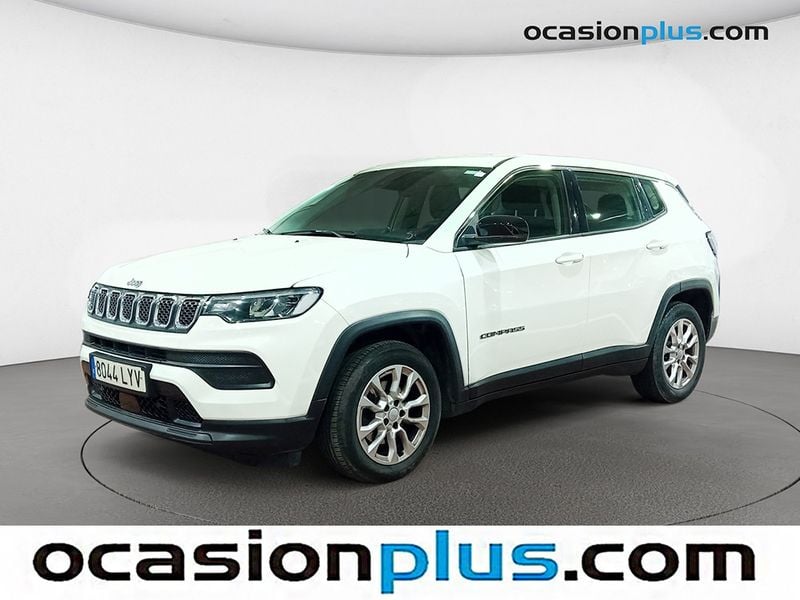 Blanco Usado 2022 Jeep Compass Longitude SUV | 19.437 € (Buen precio) - Imagen 1/4