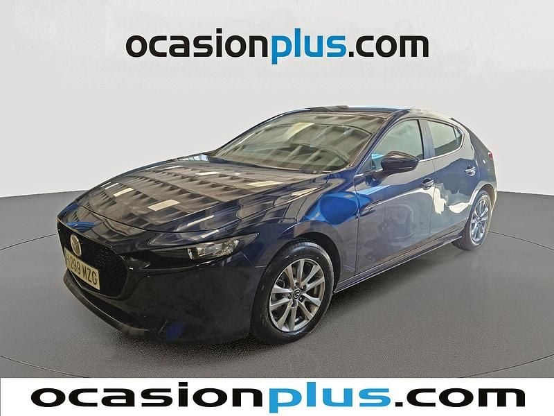 Usado Mazda 3 Prime-Line 140 CV (102 kW) 2025 Azul Utilitario