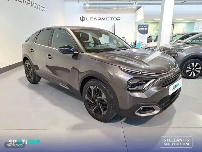 Usado Citroën C4 PureTech 130 CV (95 kW) 2021 Gris