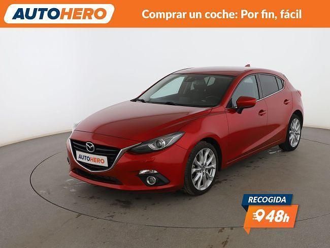 Rojo Usado 2017 Mazda 3 Luxury Utilitario | 12.899 € (Precio justo) - Imagen 1/3