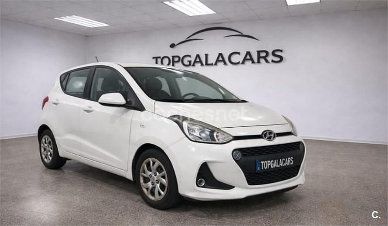 Usado Hyundai i10 66 CV (48 kW) 2017 Blanco Utilitario