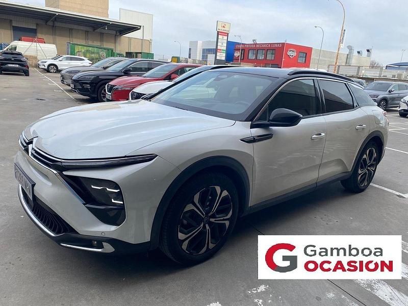 Usado Citroën C5 X Shine 225 CV (165 kW) 2023 Blanco Familiar