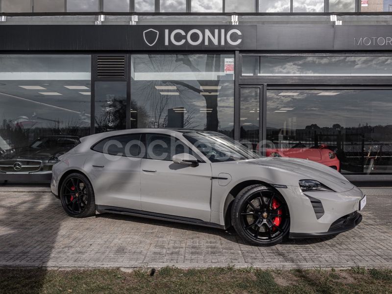 Gris Usado 2022 Porsche Taycan GTS Sport Turismo Berlina | 99.900 € - Imagen 1/4