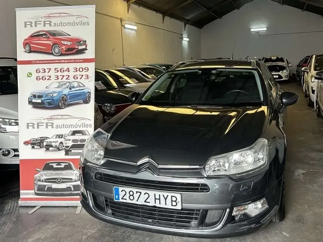 Usado Citroën C5 140 CV (102 kW) 2014 Azul Familiar