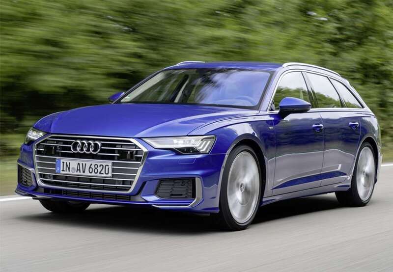 Negro Usado 2021 Audi A6 Familiar | 37.980 € (Un poco caro) - Imagen 1/4