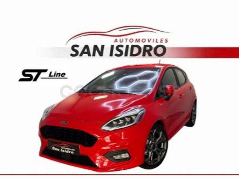 Rojo Usado 2019 Ford Fiesta ST-Line Berlina | 12.990 € (Precio justo) - Imagen 1/4