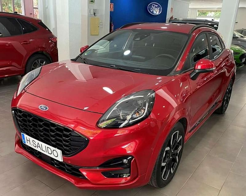 Rojo Usado 2023 Ford Puma ST-Line X SUV | 20.900 € (Un poco caro) - Imagen 1/4
