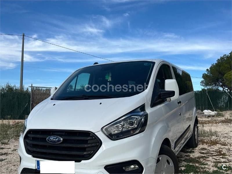 Blanco Usado 2020 Ford Transit Custom Nugget Monovolumen | 24.200 € (Precio justo) - Imagen 1/4