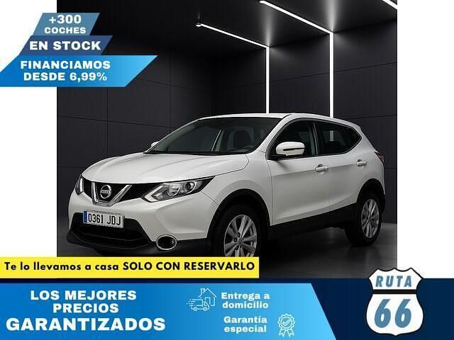 Blanco Usado 2015 Nissan Qashqai Acenta SUV | 14.990 € (Un poco caro) - Imagen 1/4