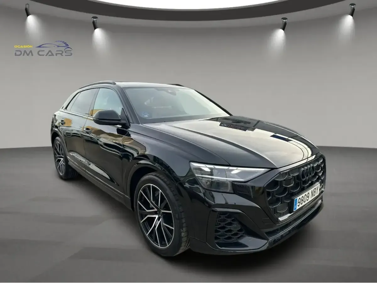 Usado Audi Q8 S-Line 394 CV (289 kW) 2025 Negro SUV