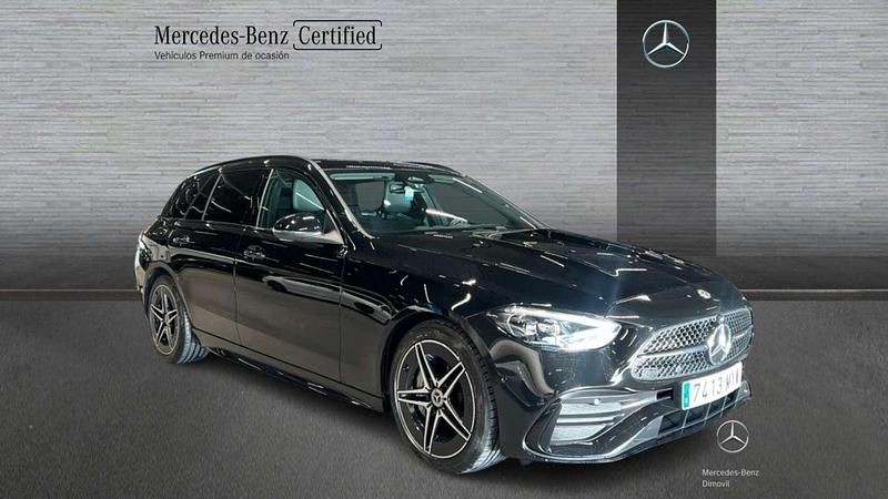 Usado Mercedes C220 200 CV (147 kW) 2025 Negro Familiar