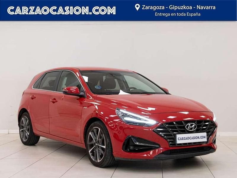Rojo Usado 2021 Hyundai i30 Utilitario | 14.500 € (Buen precio) - Imagen 1/4