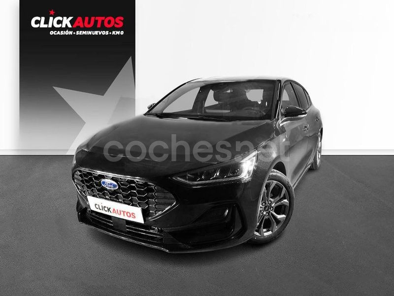 Negro Usado 2024 Ford Focus ST-Line Berlina | 23.650 € (Precio justo) - Imagen 1/4