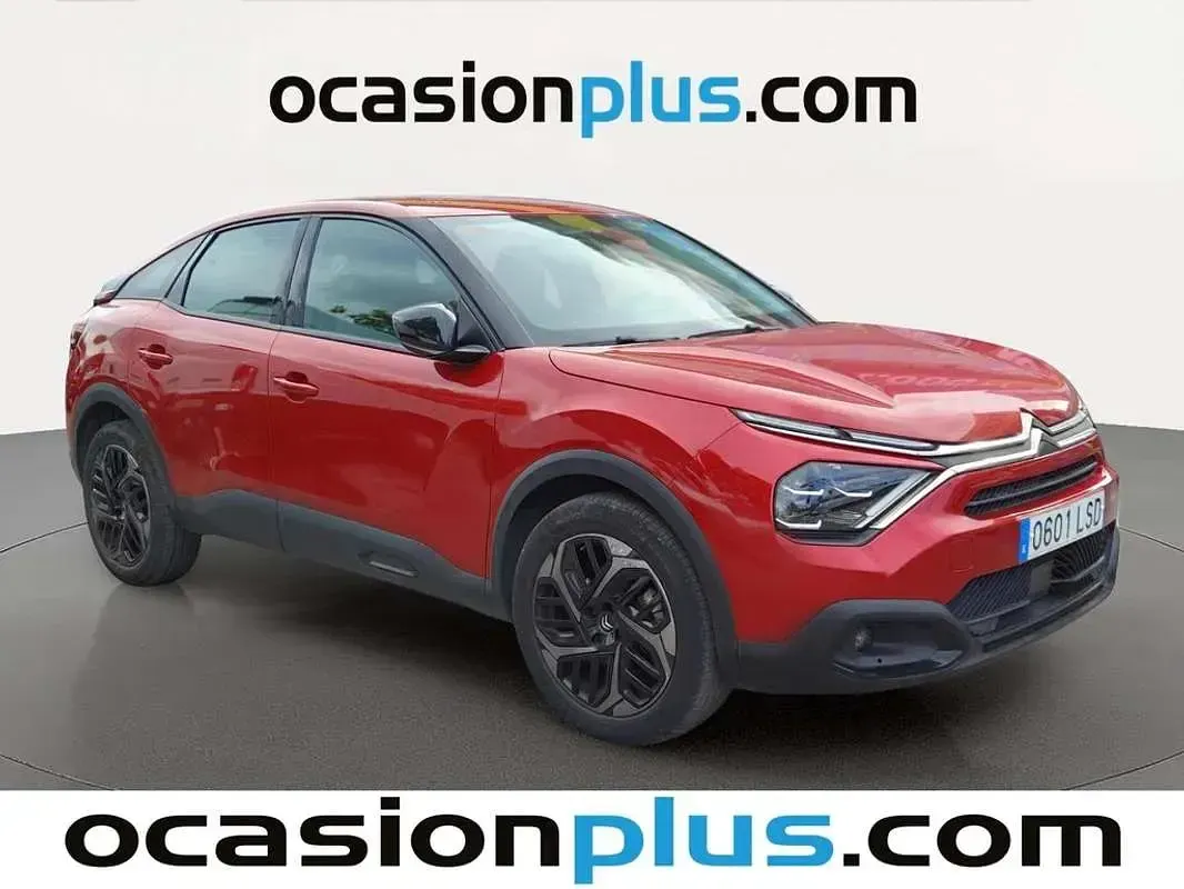 Usado Citroën C4 Feel 131 CV (96 kW) 2021 Rojo Utilitario