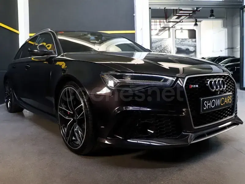 Usado Audi RS6 Sport 605 CV (444 kW) 2016 Negro Familiar