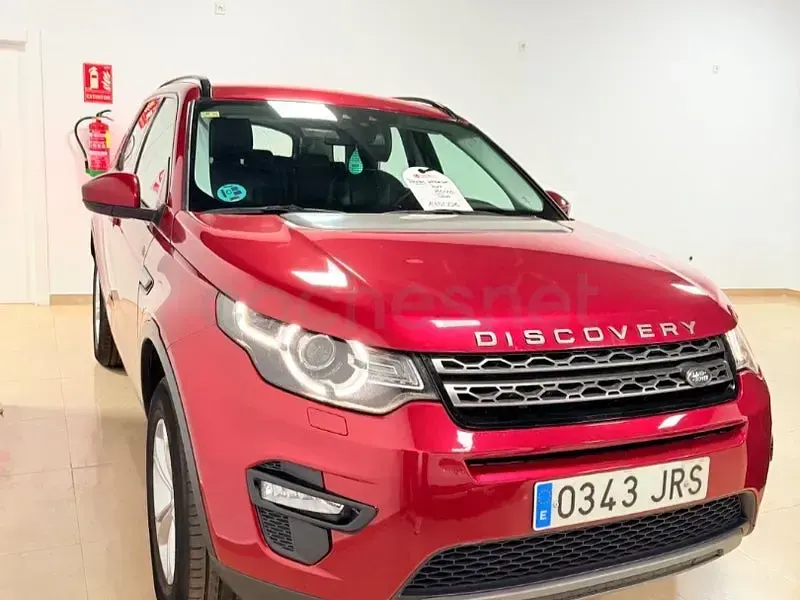 Usado Land Rover Discovery Sport Pure 150 HP (110 kW) 2017 Vermelho SUV