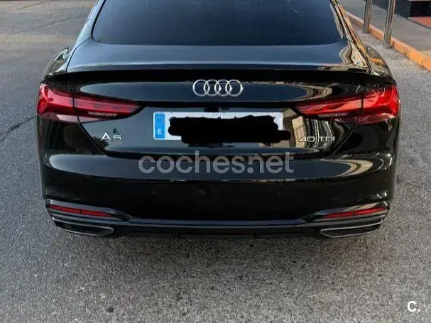 Usado Audi A5 Sportback 204 CV (150 kW) 2021 Negro Utilitario