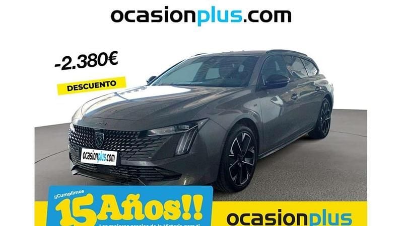 Gris Usado 2024 Peugeot 508 GT Familiar | 23.280 € (Precio justo) - Imagen 1/4