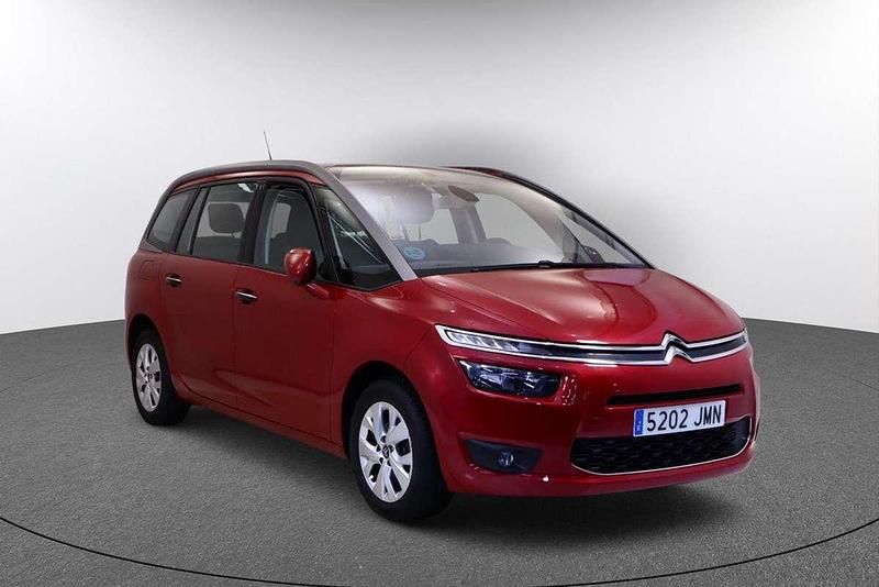 Usado Citroën Grand C4 Picasso Live 131 CV (96 kW) 2016 Rojo Monovolumen
