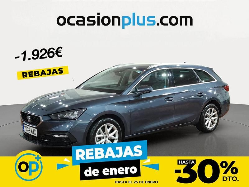 Gris Usado 2025 Seat Leon Style Familiar | 21.190 € (Precio justo) - Imagen 1/4