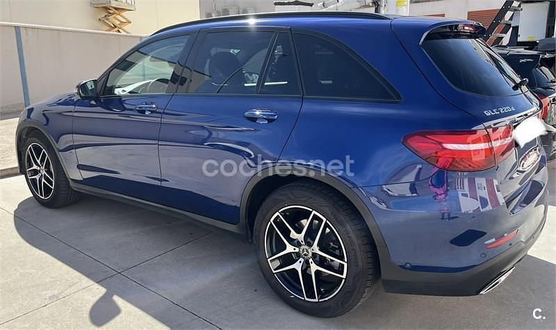 Azul Usado 2018 Mercedes GLC220 SUV | 28.500 € (Buen precio) - Imagen 1/4