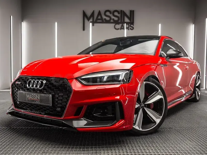 Usado Audi RS5 450 CV (330 kW) 2018 Rojo Coupe