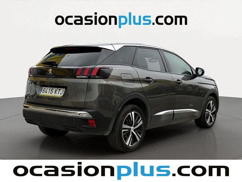 Usado Peugeot 3008 Allure 131 CV (96 kW) 2019 Gris SUV