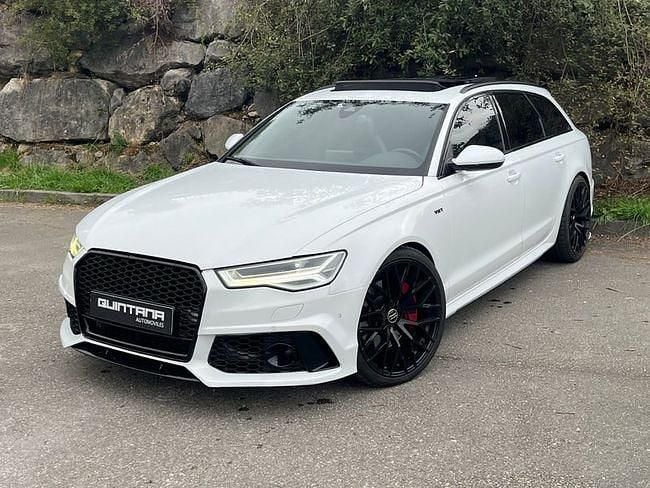 Usado Audi A6 Black Edition 326 CV (239 kW) 2016 Blanco Familiar