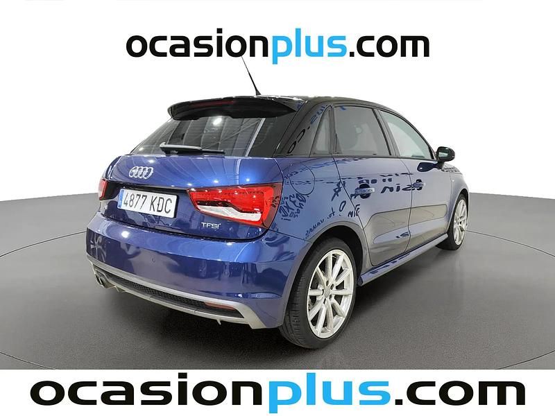 Brugt Audi A1 S-Line 125 HK (91 kW) 2017 Blå Hatchback