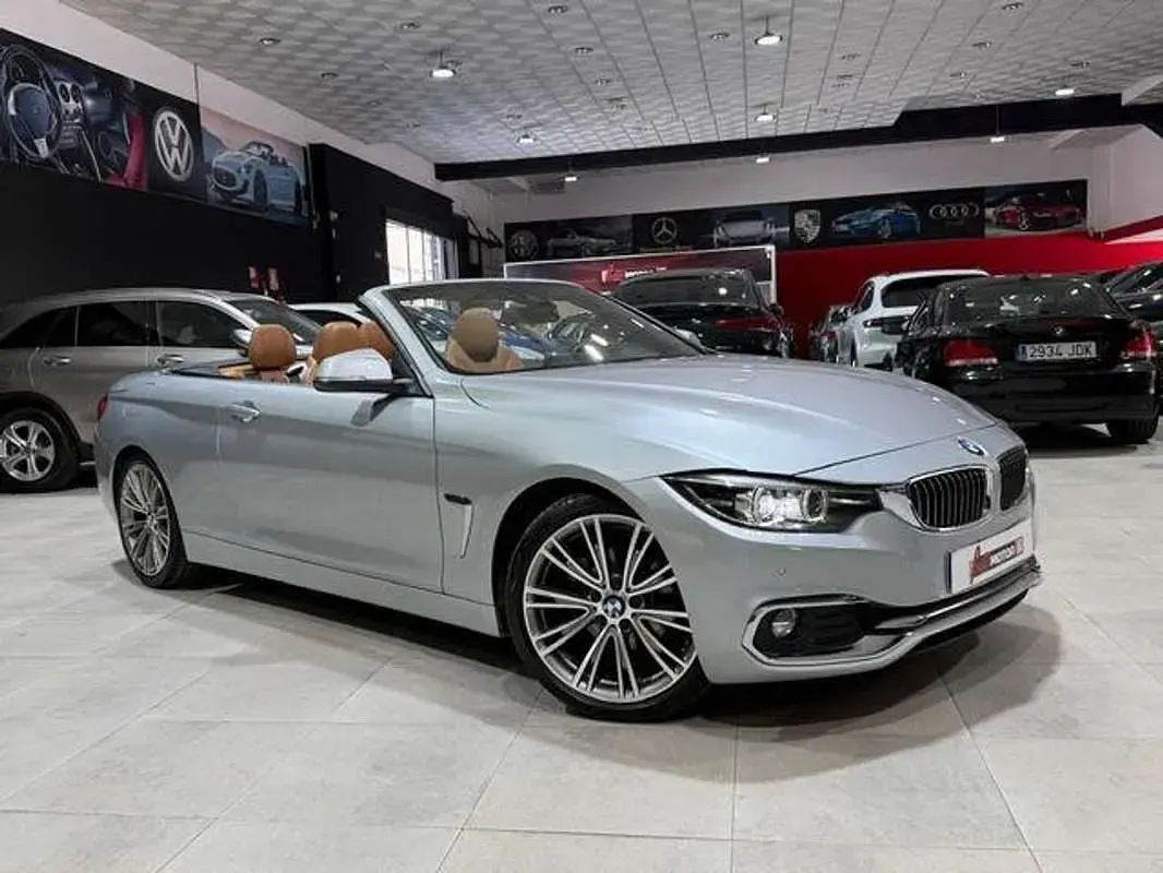 Usado BMW 420 Cabriolet Executive 184 CV (135 kW) 2020 Gris Descapotable