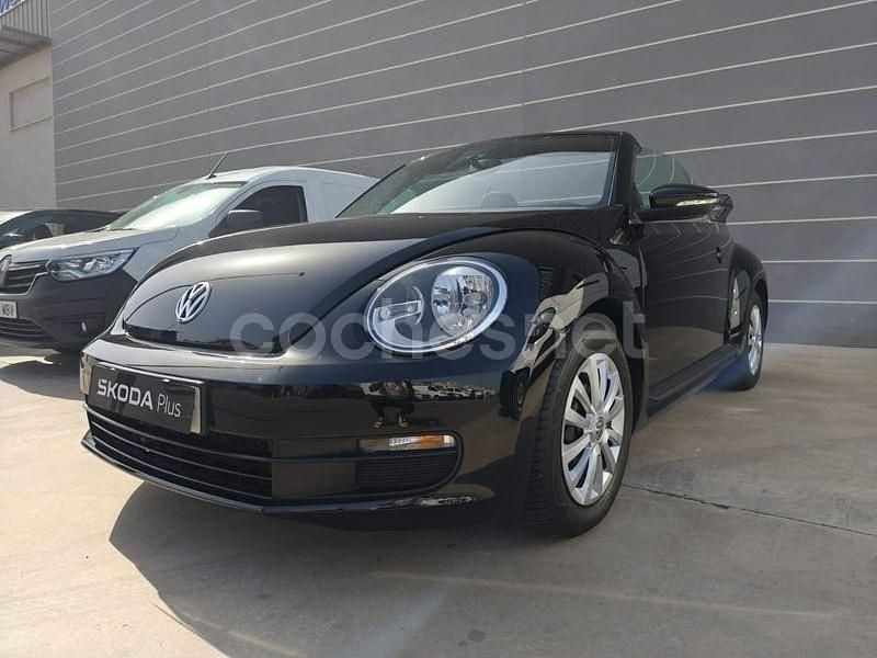 Negro Usado 2015 VW Beetle Descapotable | 14.590 € (Un poco caro) - Imagen 1/4