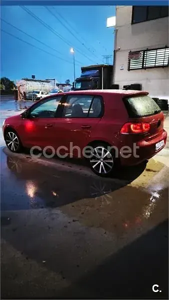 Usado VW Golf VI Sport 160 CV (117 kW) 2011 Rojo Utilitario
