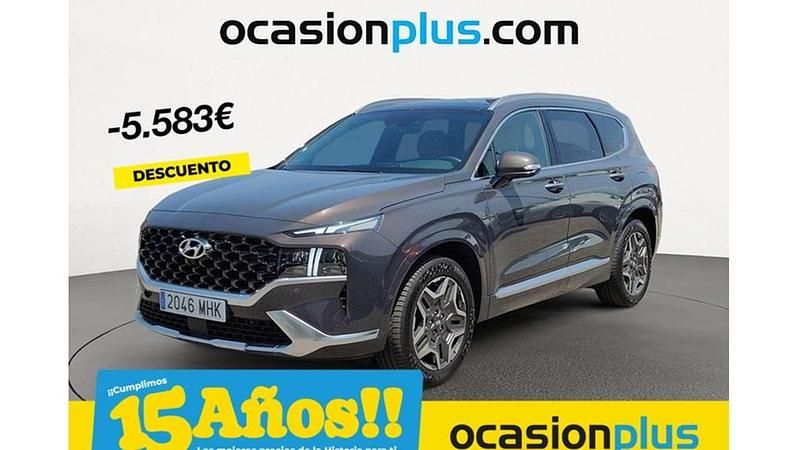 Marrón Usado 2023 Hyundai Santa Fe Style SUV | 35.067 € (Super precio) - Imagen 1/2