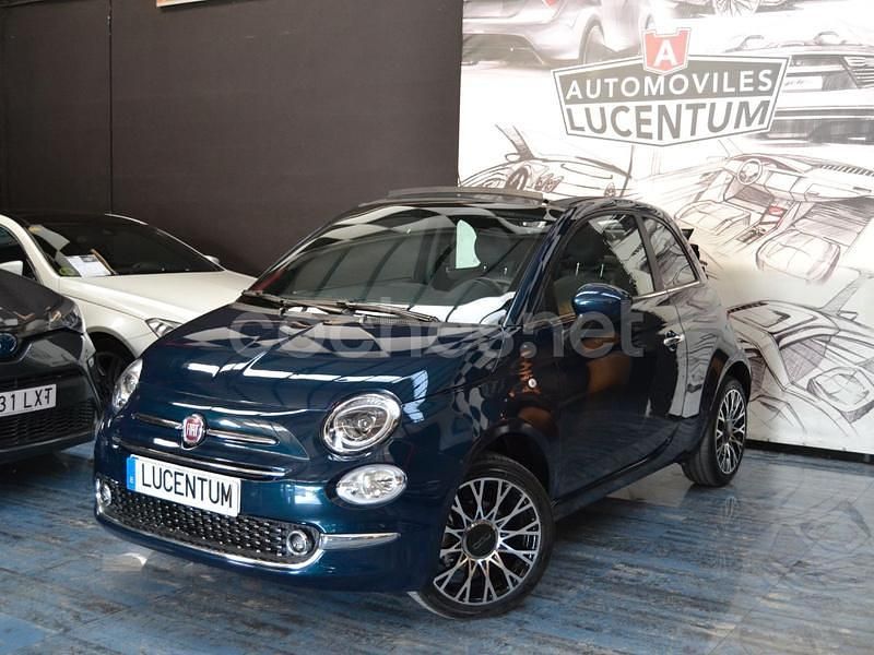 Azul Usado 2024 Fiat 500C Dolcevita Descapotable | 13.900 € (Precio justo) - Imagen 1/4